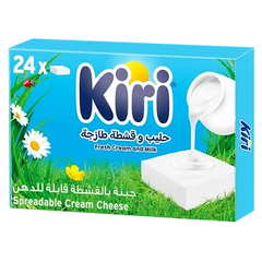 Kiri Fresh Cream & Milk Cheese – 24 Portions